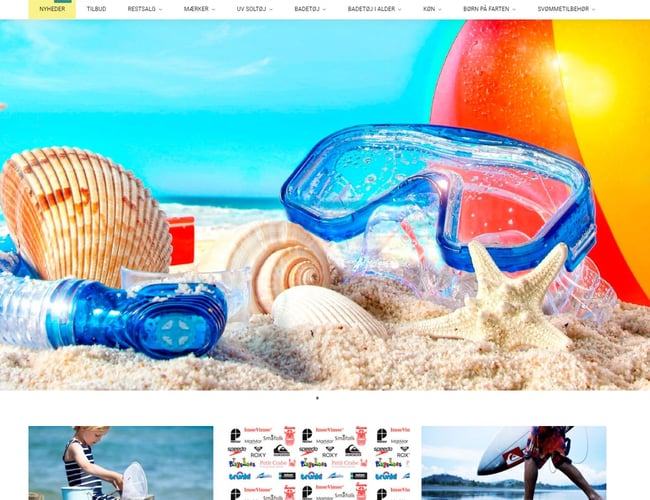 Nu sælges Danmarks ældste webshop med UV-beskyttende sol- og badetøj