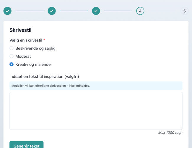 Boligtekst.ai - AI værktøj til ejendomsmæglere og tekstforfattere + templates til andre brancher