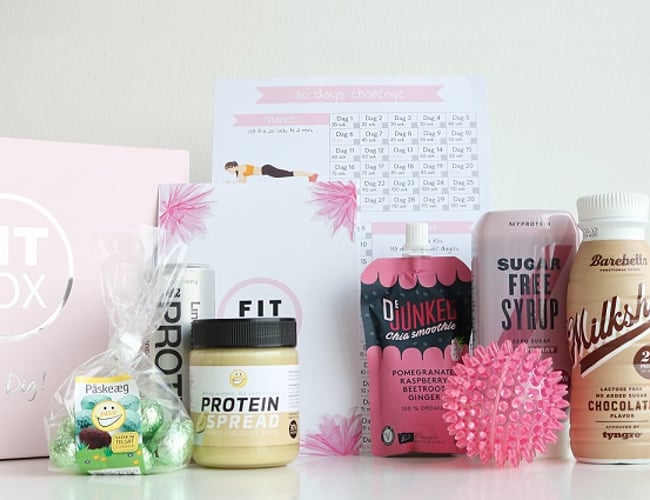 Fitnessboks på abonnement + lille webshop - Omsat for 215.000 kr. på 4 1/2 måned.