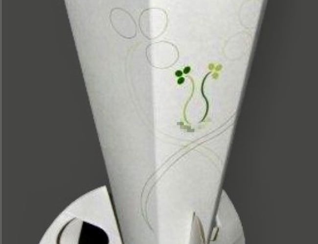 Firma med patent på engangs blomstervase sælges.