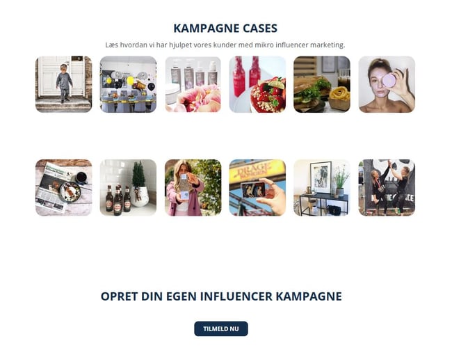 Dansk Influencer Marketing platform
