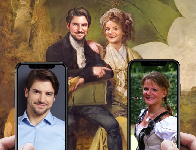 Webshop med salg af kreative og personlige portrætter - EGET BRAND