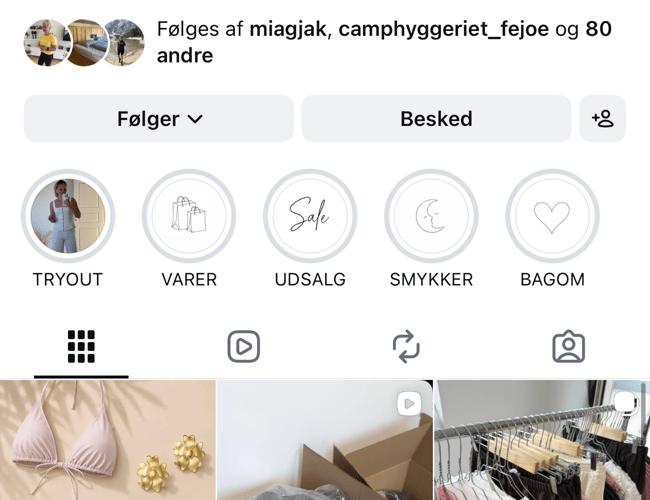 Etableret fashion-webshop med 13.000+ følgere søger ny ejer