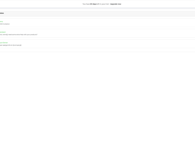 CRM system til cold outreach med indbygget email klient.