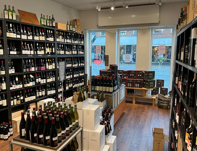 Rønde Vild med vin butik sælges NY PRIS