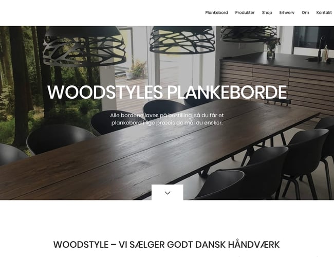 Partner søges til Woodstyle.dk specialforretning med håndlavede møbler i egetræ