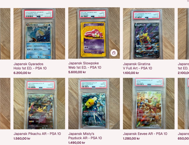 Pokémon & TCG Webshop