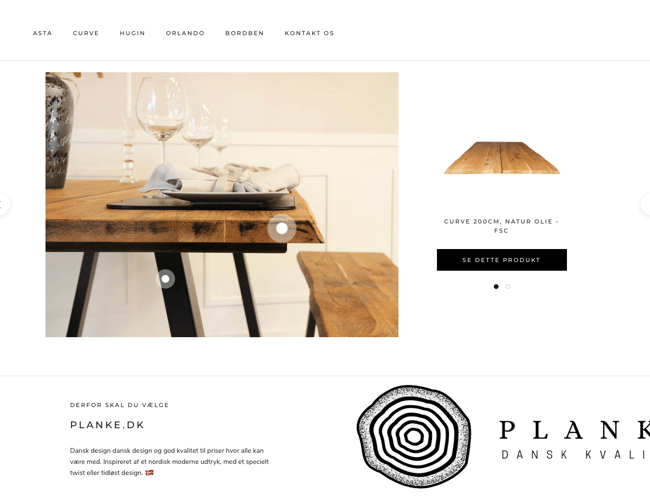 Planke.dk - Køreklar Dropshipping webshop med Plankebord - Dansk Leverendør aftale!