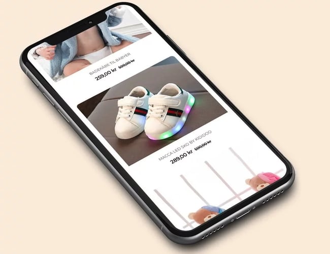 Becaboo.dk - webshop med salg af babytøj og babylegetøj sælges - Omsætning i slut 2018: 235.507,- DKK