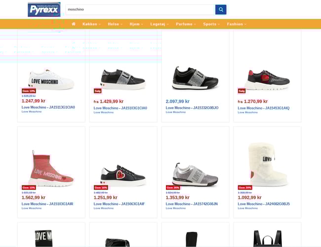 Webshop med egen mærke B2B og B2C inkl. nærketøj, mundbind, elektronis, husindretning produkter og meget mere. til salg