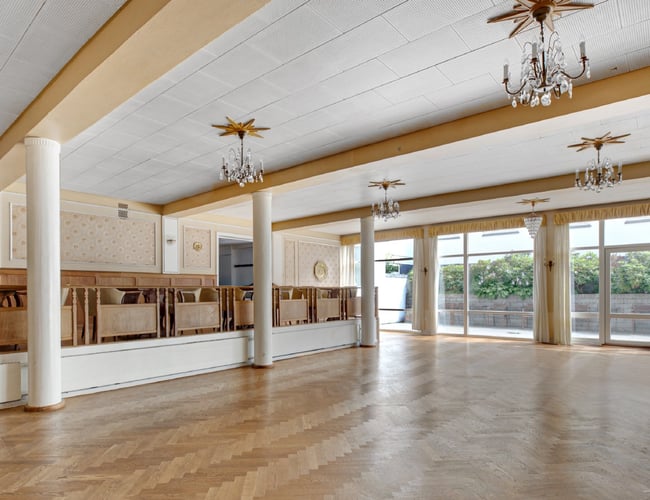 Unik mulighed! Velfungerende spisested og selskabslokaler med stort overskud