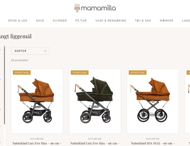 NY PRIS - 2 webshops med produkter til Gravide, mødre, baby og småbørn - 15 års drift - Historisk årsomsætning op til 17 mio. kr.