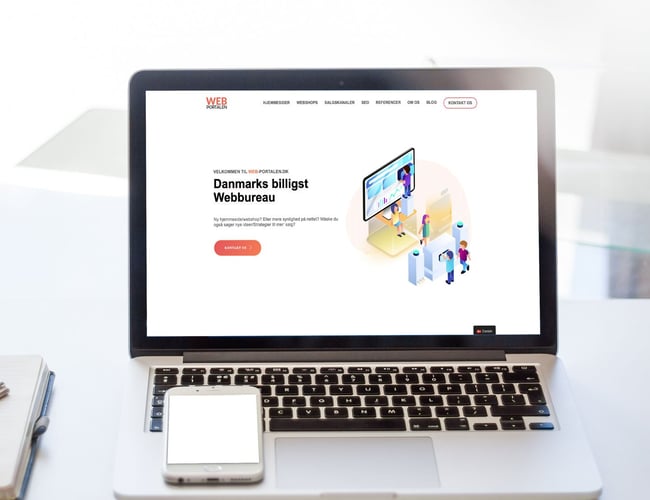 Sælger ny opstartet webbureau - www.web-portalen.dk