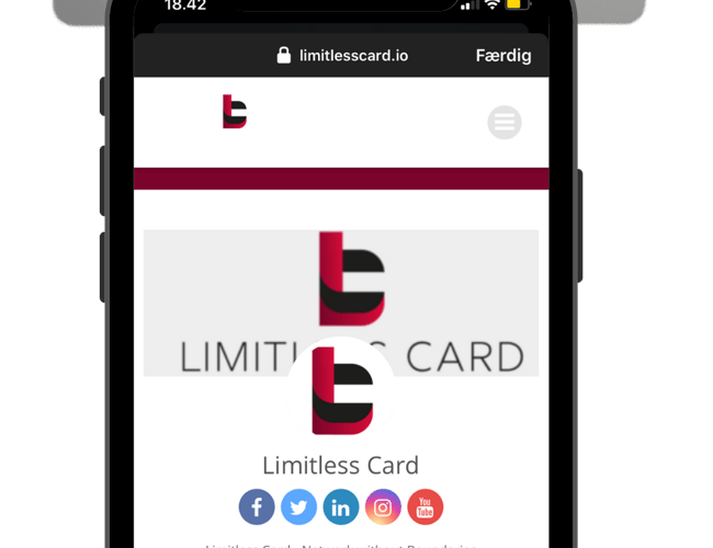 Limitless Card søger ny ejer! Skab en millionforretning med en unik ide! 