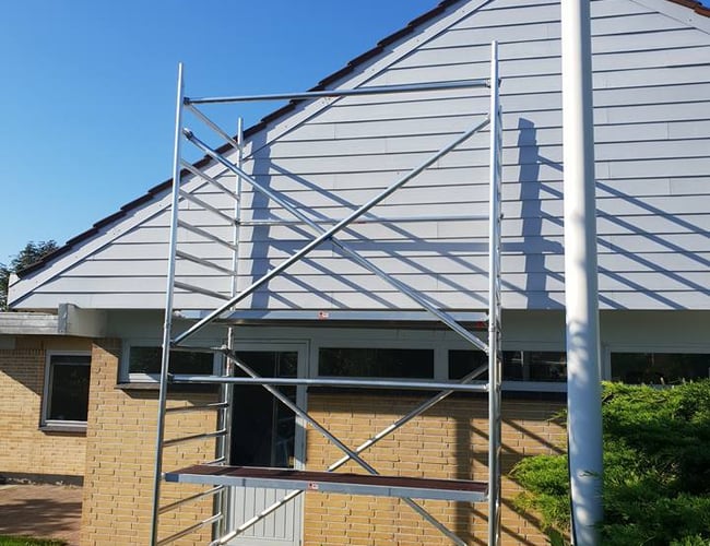 ((NY PRIS)) HandyStillads.dk - Nem udlejnings koncept (Stillads trailer) med aftaler klar.