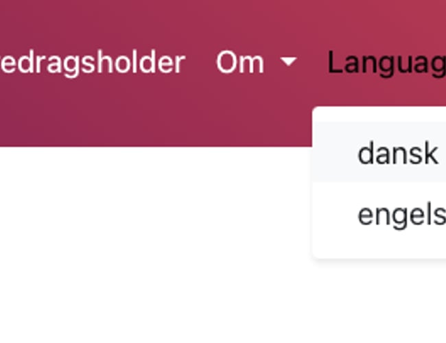 Skalerbar platform B2B / B2C (pt. for foredragsholdere)