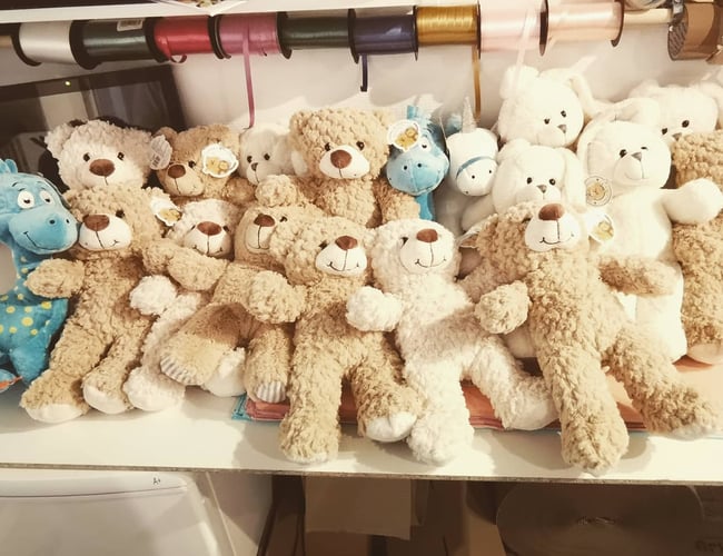 Webshop med salg af Bamser og tilbehør - Omsætning 2020: 75.000 kr.