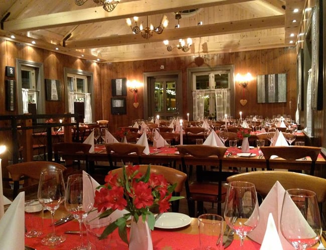 Overdådig og frisk restaurant