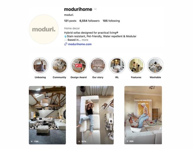 Award Winning Sofa Brand m. 2,1 mio. kr i omsætning på 1 år - Overskud før skat DKK 400.000 - www.ModuriHome.com