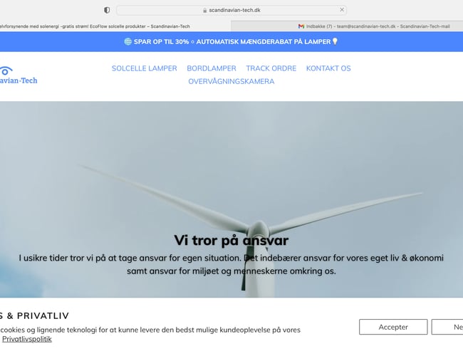 WEBSHOP TIL SALG MED KÆMPE POTENTIALE 