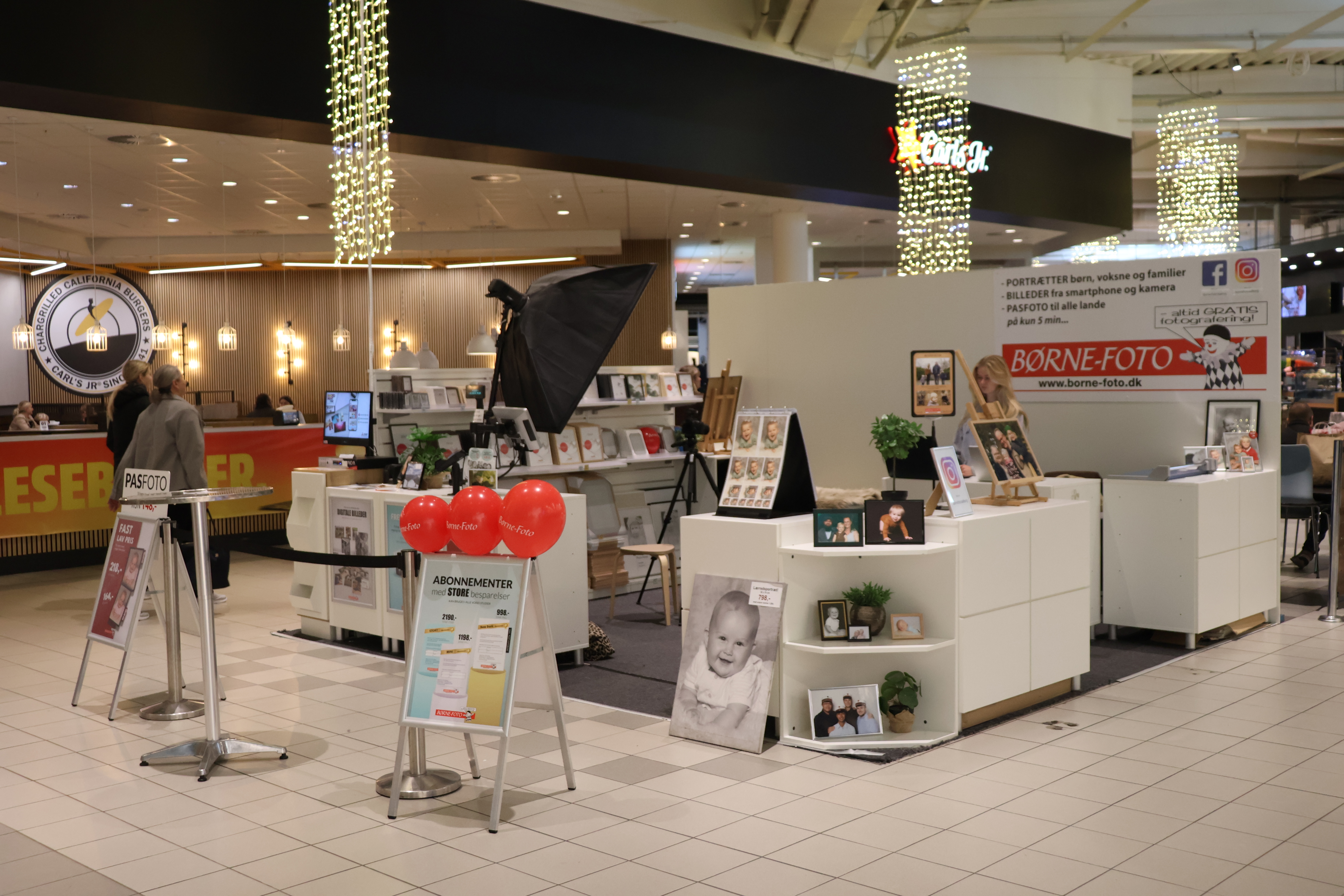 Fotostudie i Aalborg Storcenter 