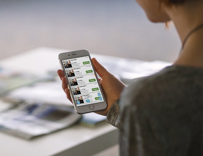 Booking app system der kan tilpasses din branche (Android og iOS)