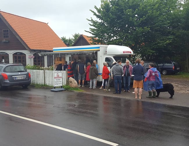 Fiskebil med gode salgssteder i nordvestsjælland 