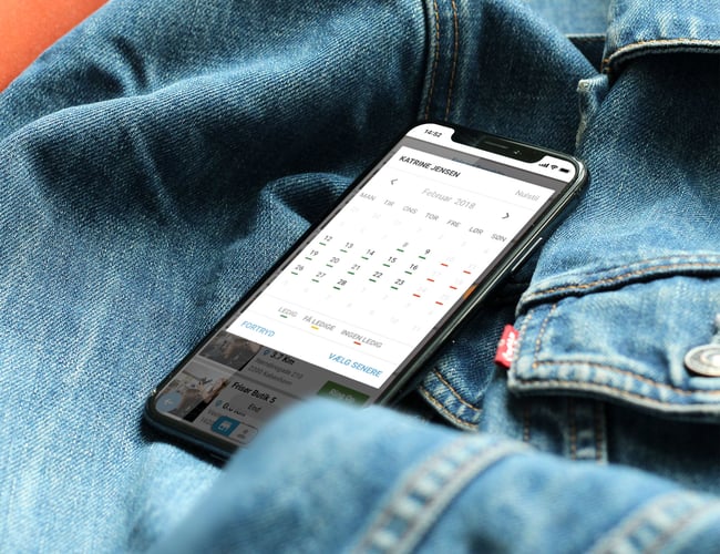 Booking app system der kan tilpasses din branche (Android og iOS)