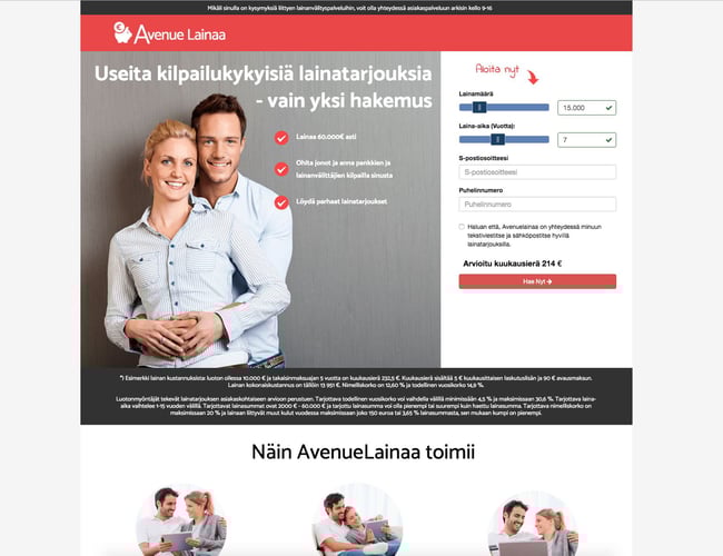 Virksomhed som genererer leads til banker og långivere i 6 lande - Omsætning: 3 mio DKK - Afkast: 740.000 DKK