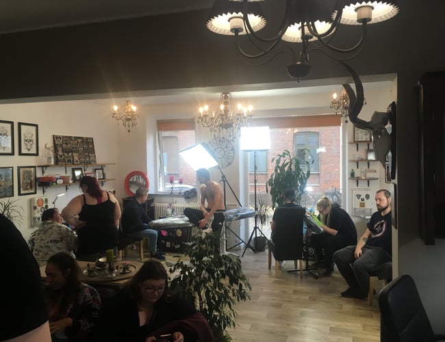 Tattoo studio til salg -  Omsætning pr. År 500.000