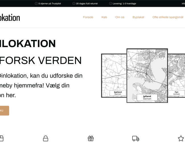 KØREKLAR BY-PLAKAT SHOP