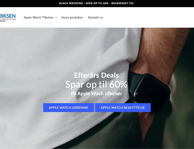 Dansk ur tilbehør webshop - 40.000+ kr. i Omsætning