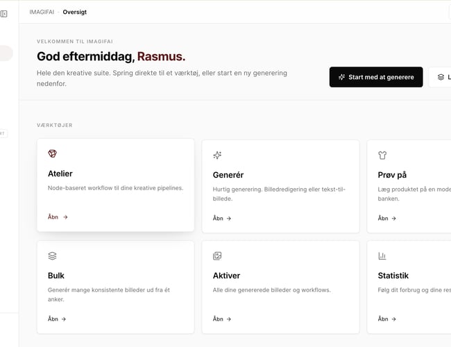AI-platform til content genering hos fashion brands
