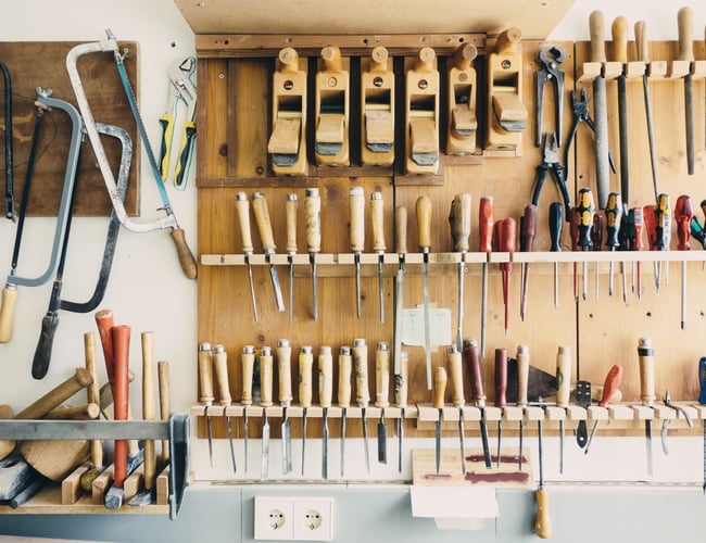 Tømmerfabrik i Skåne