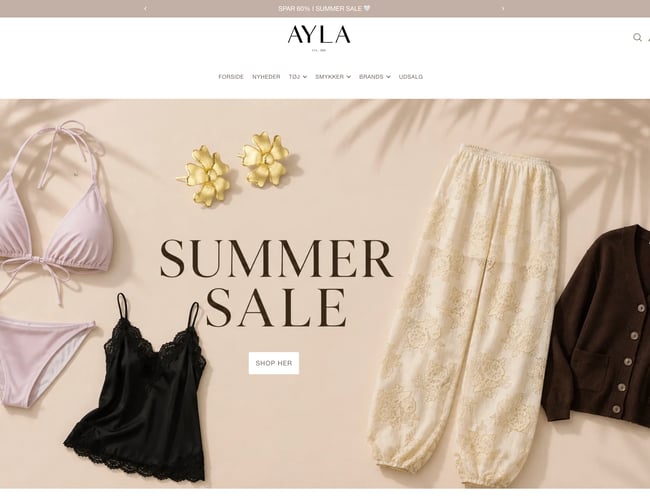 Etableret fashion-webshop med 13.000+ følgere søger ny ejer