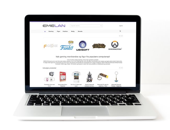 emelan.dk - Webshop med salg indenfor licenseret gaming merchandise fra computerspil