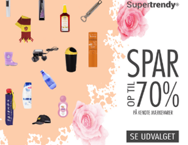 Supertrendy.dk - Køreklar dropshipping side til salg 