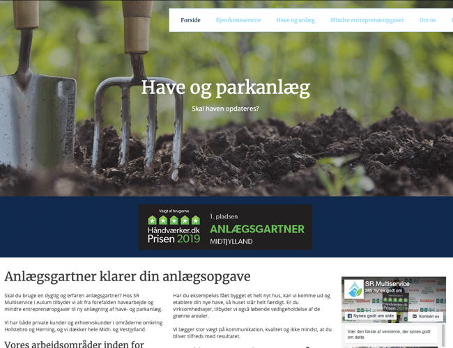 Veletableret Anlægsvirksomhed med stort potientiale og god omtale til salg