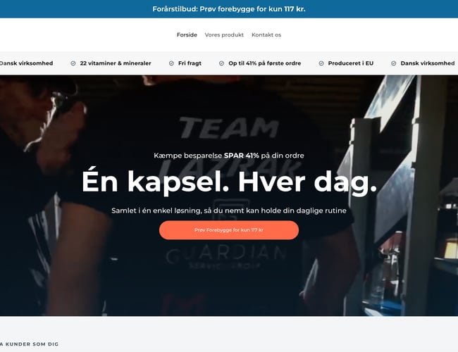  Færdigt ApS til salg – klar til brug fra dag ét