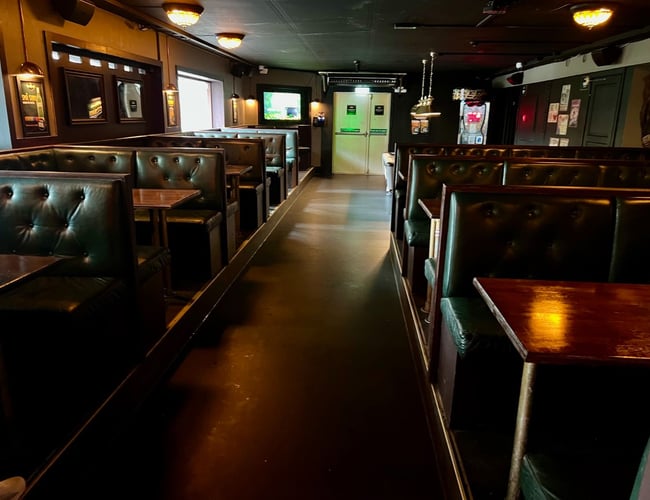Irish pub - overdrages - Ingen nøglepenge