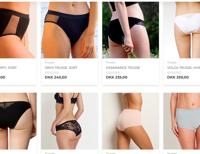 Webshop med grøn profil - Budgetteret omsætning 2021: 200.000 kr.