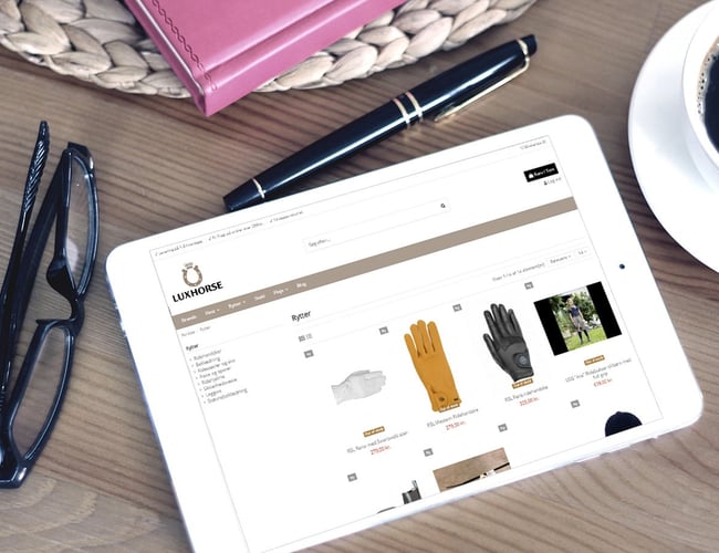 LuxHorse.dk - Webshop - Leverandøraftale  og gode avancer