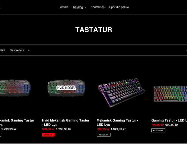 GameToday.dk - Dropship Gaming Webshop ( 4-5* avance )