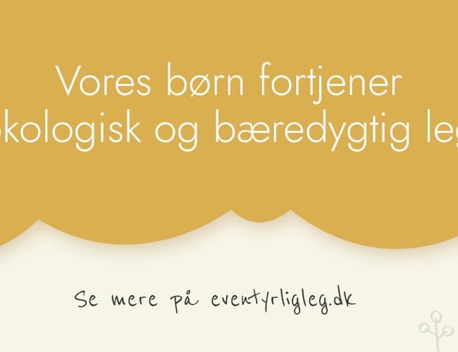 Økologisk & bæredygtig legetøjsbutik - webshop 