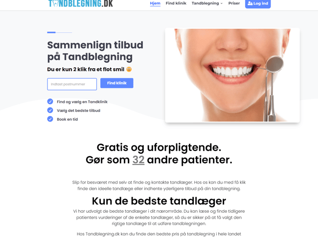 Din Portal til de Bedste Tandblegningstilbud i Danmark!