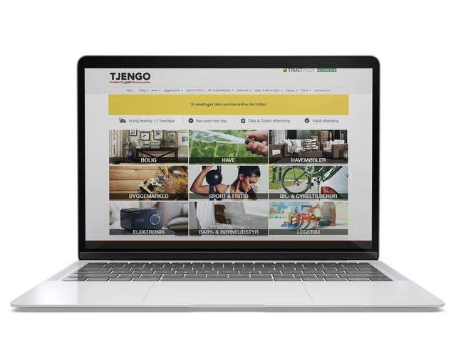 Tjengo.com - Webshop med salg af udstyrsvarer indenfor cykel, have, bolig/køkken m.m.