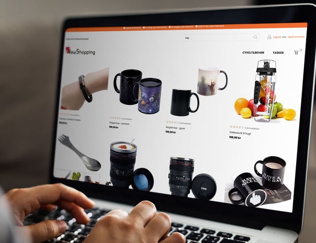 NewShopping.dk - Webshop med fokus på dropshipping af nye gadgets og isenkram