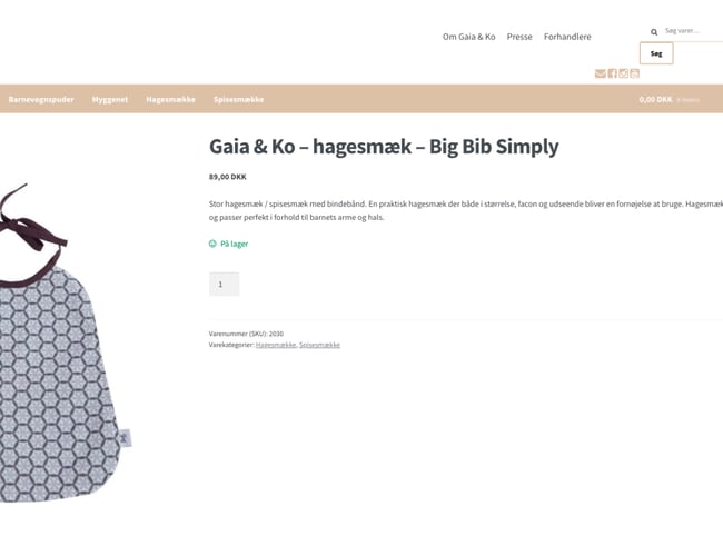 Internationalt brand inden for pusletasker, tasker, tekstiler og accessories - gaiaogko.dk