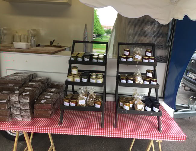 Salgsvogn med stenovn og salg af friskbagt brød - Omsætning 1 mio kr. 2018