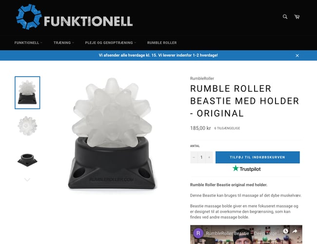 Funktionell.dk - Crossfitudstyr af høj kvalitet til lave priser